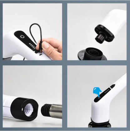 Turbo Cepillo de Limpieza Eléctrico 9 en 1