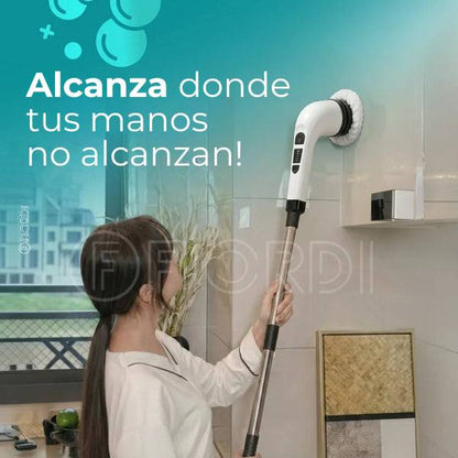 Turbo Cepillo de Limpieza Eléctrico 9 en 1