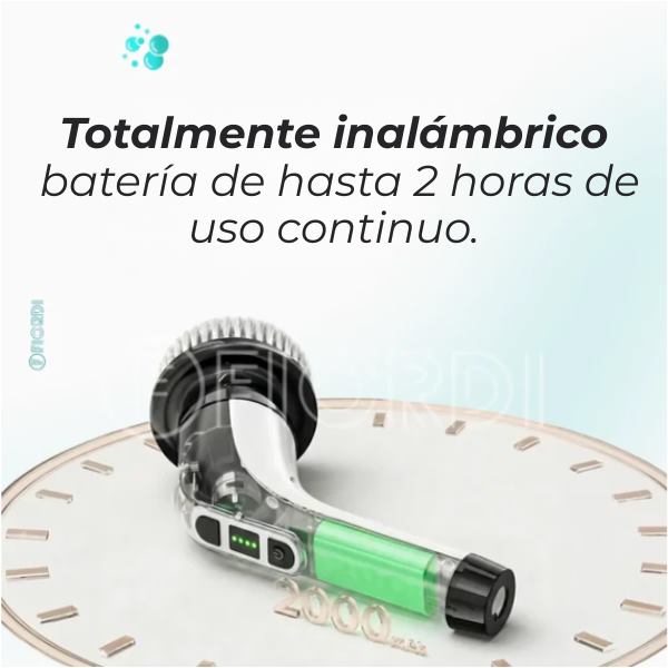 Turbo Cepillo de Limpieza Eléctrico 9 en 1